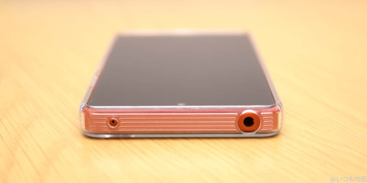 xperia-ace-3-case-upper-surface | スマホを検証してみた クリア素材ケースを使用したXperia Ace Ⅲの上面